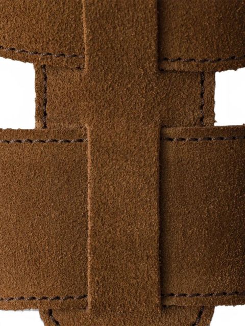 Prada suede sandals - Brown