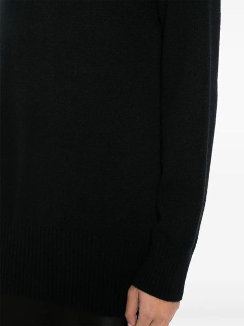 Christopher Esber Monument layered cashmere dress - Black
