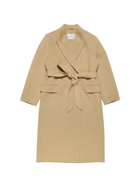 Acne Studios double-breasted belted coat - Neutrals - zdjęcie produktu nr 1