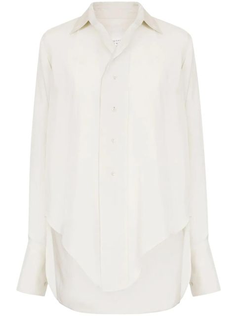 Maison Margiela long-sleeve buttoned shirt - Neutrals - zdjęcie produktu nr 1