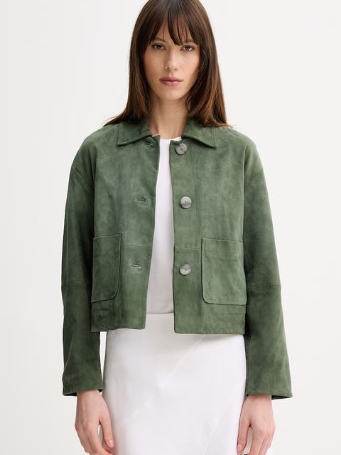 Marella krótka kurtka damska zamszowa MLMECCESSO - zdjęcie produktu nr 1