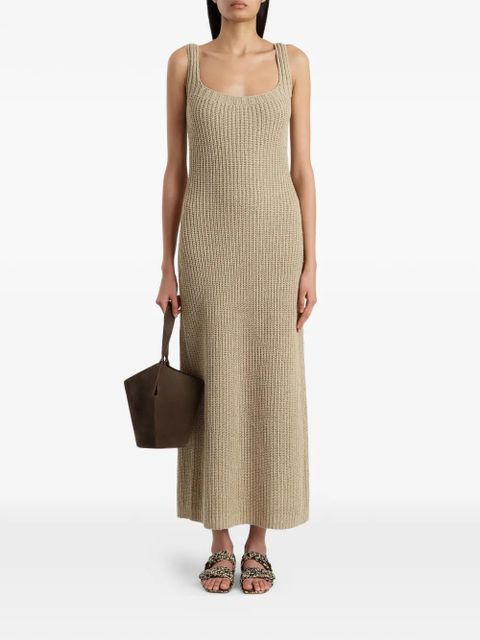 KHAITE knitted dress - Neutrals - zdjęcie produktu nr 2