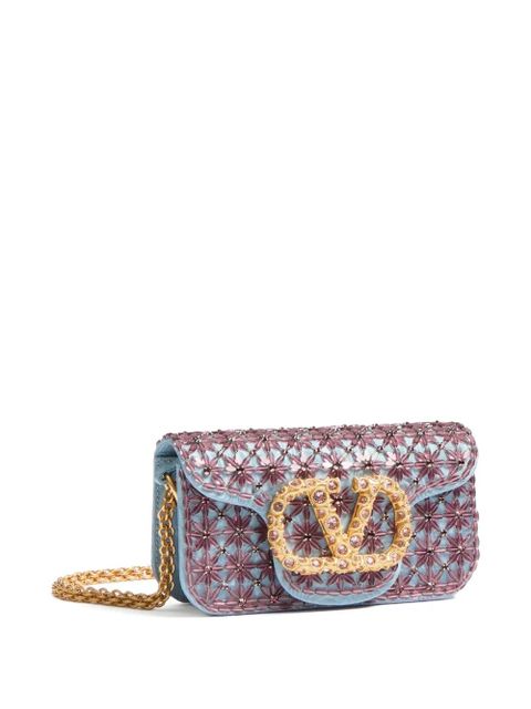 Valentino Garavani small Locò shoulder bag - Blue