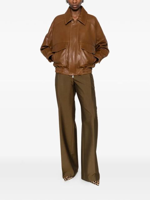 Nour Hammour Runa flap-pocket jacket - Brown - zdjęcie produktu nr 2