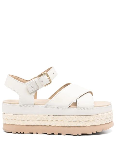 UGG 60mm leather sandals - Neutrals - zdjęcie produktu nr 1