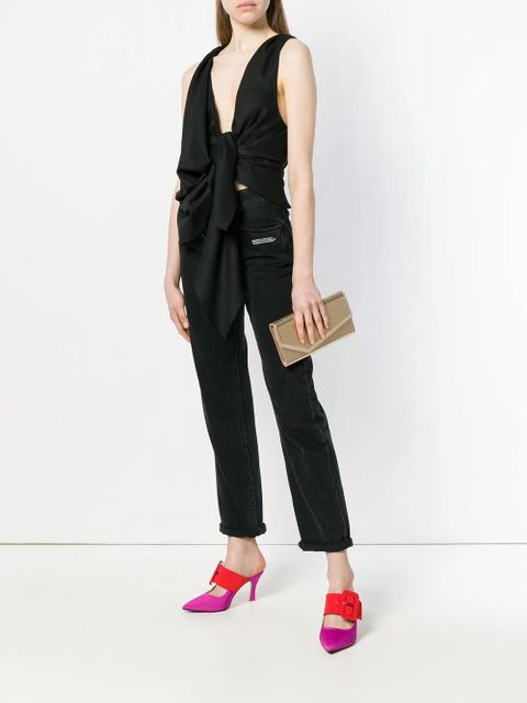 Jimmy Choo Emmie clutch - Metallic - zdjęcie produktu nr 2