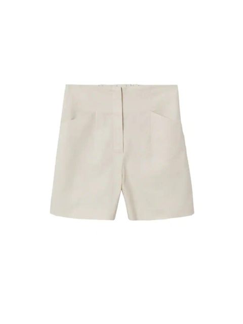 Spodenki lniane z elastycznym pasem