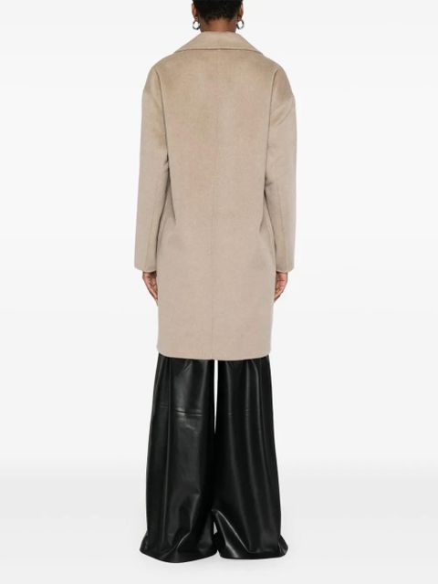 ANINE BING button-front coat - Neutrals