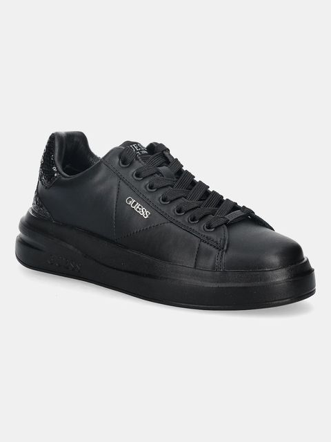 Guess sneakersy ELBINA10 damskie kolor czarny FLFE10 ELE12 - zdjęcie produktu nr 1