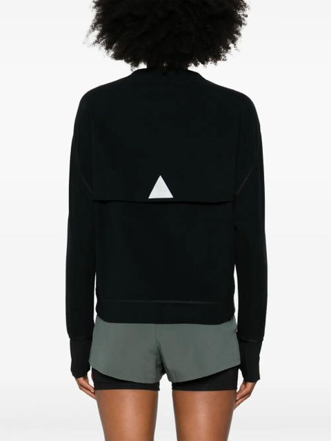 Moncler Grenoble logo-embroidered sweatshirt - Black - zdjęcie produktu nr 2