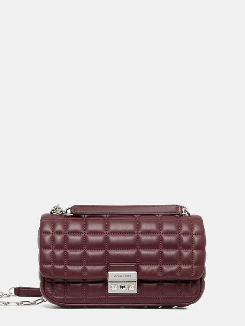 MICHAEL Michael Kors torebka skórzana kolor bordowy 30R4S1SL3L - zdjęcie produktu nr 1