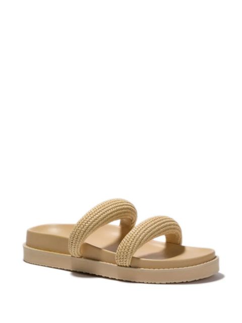 Simkhai Lupita raffia flat sandals - Neutrals - zdjęcie produktu nr 2