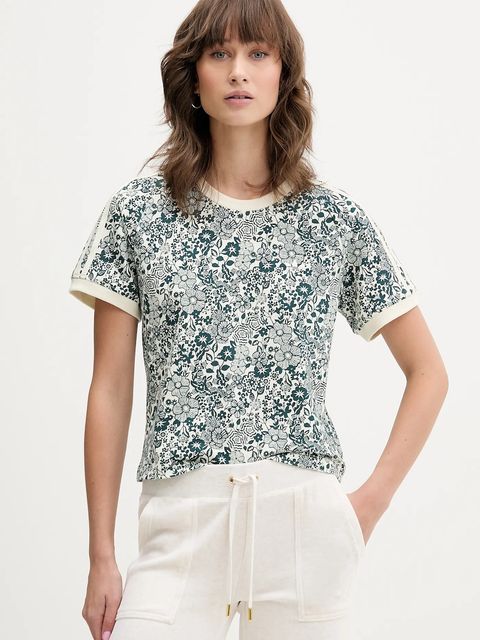 adidas Originals t-shirt Liberty damski kolor beżowy JX0462 - zdjęcie produktu nr 1