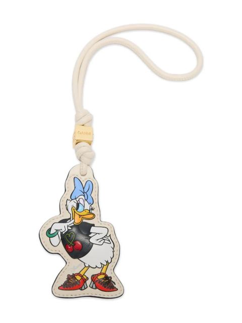 GANNI x Disney leather charm keyring - Neutrals - zdjęcie produktu nr 1