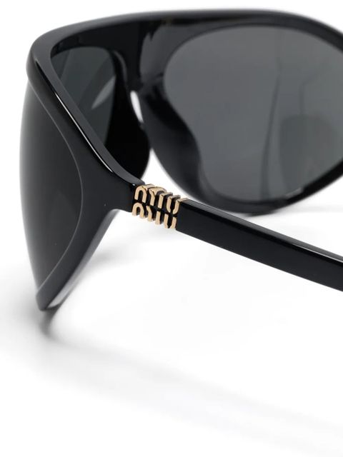 Miu Miu Eyewear Runway sunglasses - Black - zdjęcie produktu nr 2