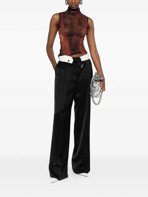 Jean Paul Gaultier animal-print top - Brown - zdjęcie produktu nr 2