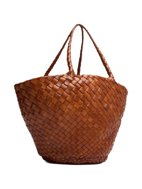 DRAGON DIFFUSION Egola woven tote bag - Brown - zdjęcie produktu nr 2
