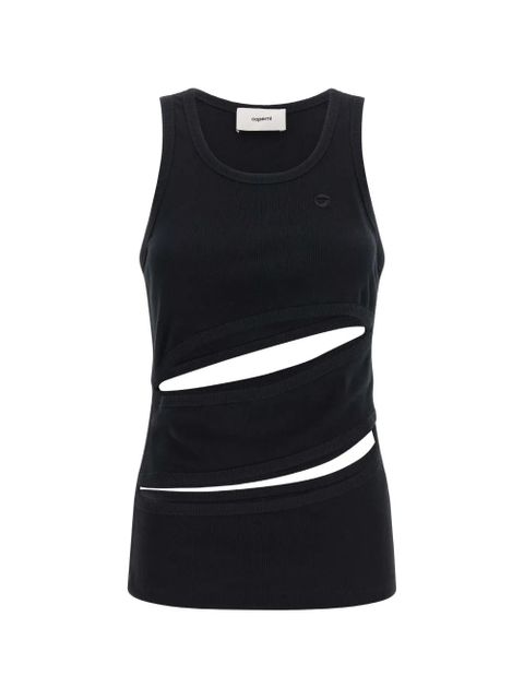 Coperni Spiral tank top - Black - zdjęcie produktu nr 1