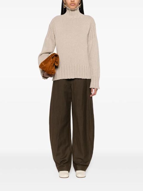 Jil Sander roll-neck cashmere jumper - Neutrals - zdjęcie produktu nr 2