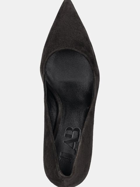 Answear.LAB szpilki zamszowe kolor brązowy