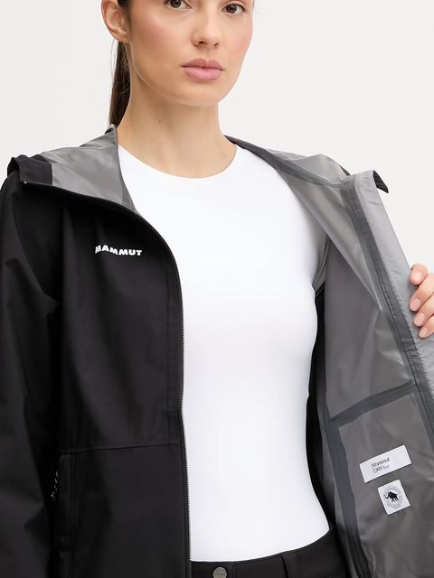 Mammut kurtka outdoorowa Linard Light kolor czarny 1010-31500