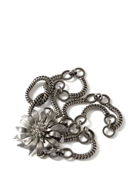 Miu Miu crystal-embellished belt - Silver - zdjęcie produktu nr 2