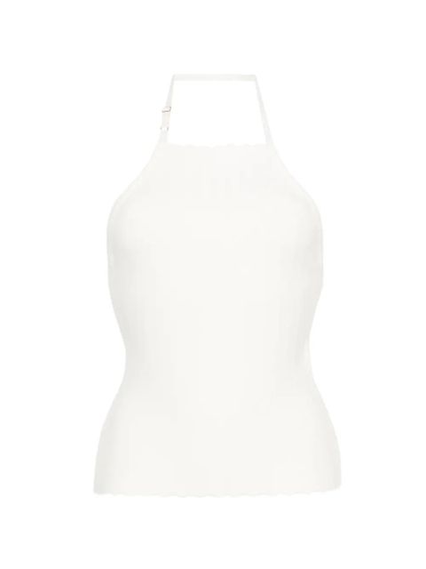 Jacquemus The Tablier halter top - White - zdjęcie produktu nr 1