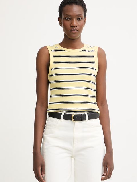 Tommy Hilfiger top damski bawełniany - zdjęcie produktu nr 2
