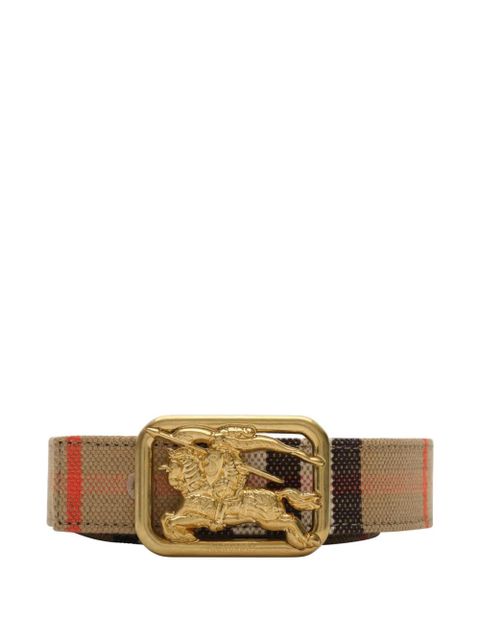 Burberry reversible Check Rider belt - Black - zdjęcie produktu nr 2