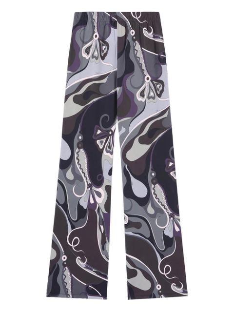 PUCCI orchidee print straight trousers - Grey - zdjęcie produktu nr 1