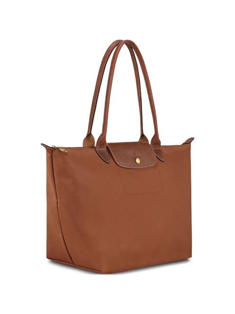 Longchamp large Le Pliage folding tote bag - Brown