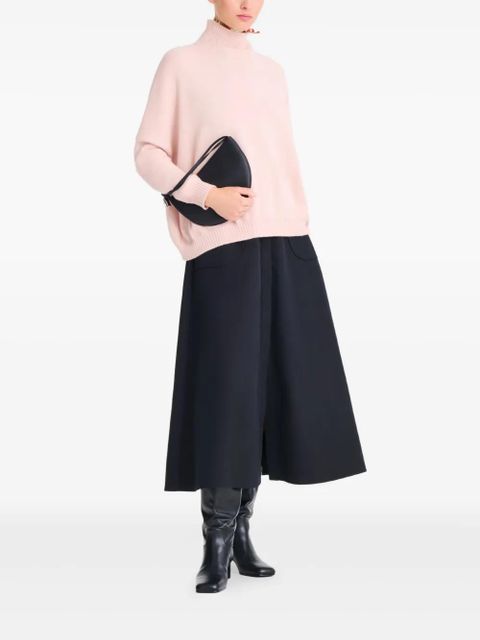 Longchamp small Le Roseau tote bag - Black - zdjęcie produktu nr 2