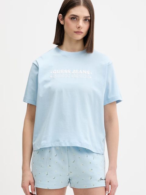 Guess Jeans t-shirt damski bawełniany - zdjęcie produktu nr 2