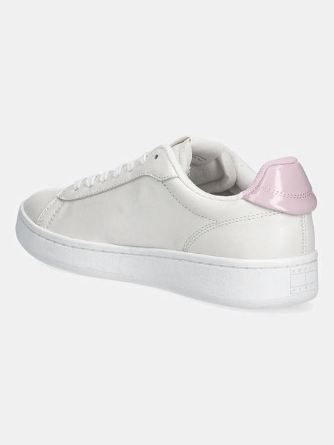 Tommy Jeans sneakersy skórzane ARCHIVE 98 VALENTINES damskie kolor biały EN0EN03024 - zdjęcie produktu nr 2