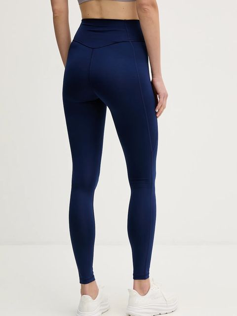 adidas Performance legginsy treningowe Essentials damskie kolor niebieski gładkie JI5514 - zdjęcie produktu nr 2