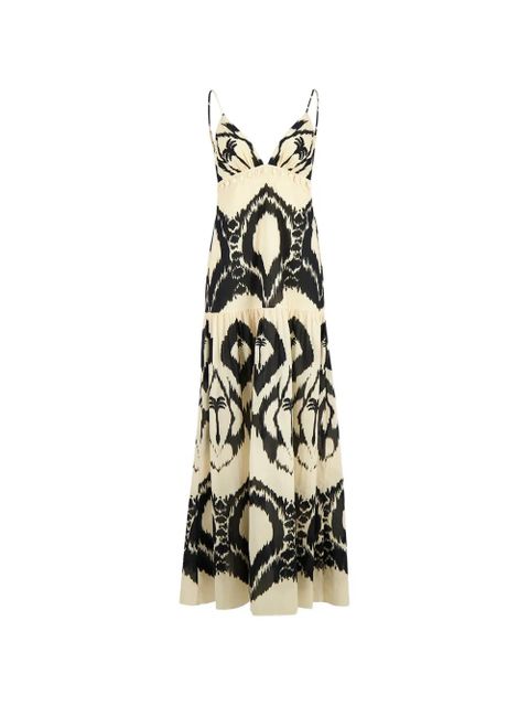 Johanna Ortiz Zea Palm maxi dress - Neutrals - zdjęcie produktu nr 2