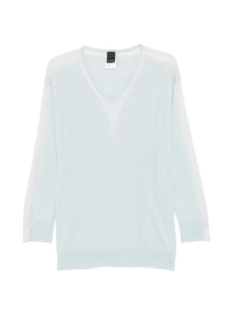 PINKO V-neck knitwear - Blue - zdjęcie produktu nr 1