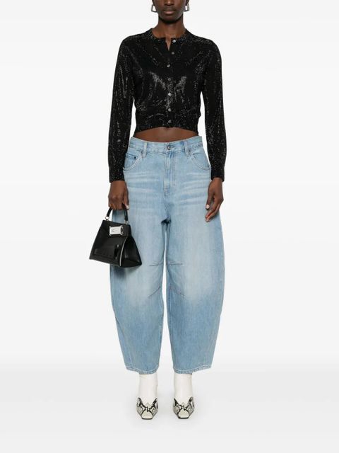 Alexander Wang cropped cardigan - Black - zdjęcie produktu nr 2