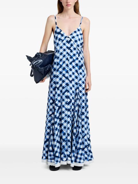 Proenza Schouler June maxi dress - Blue - zdjęcie produktu nr 2