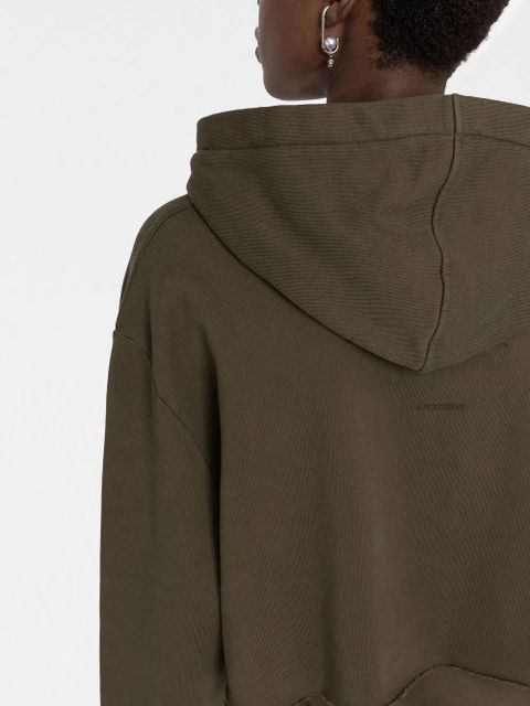 Givenchy 4G layered hoodie - Green