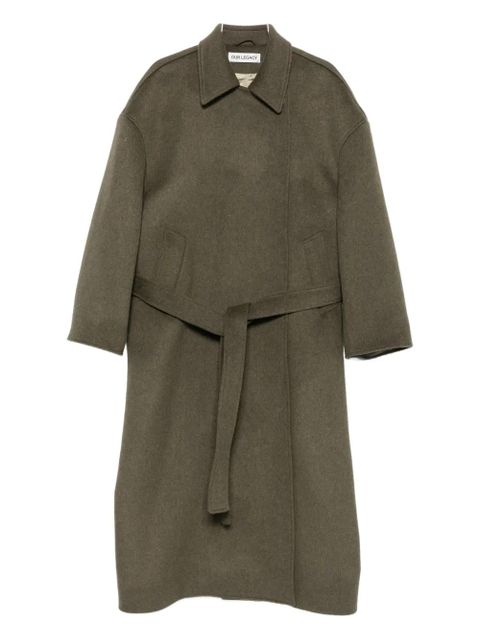 OUR LEGACY Court belted coat - Green