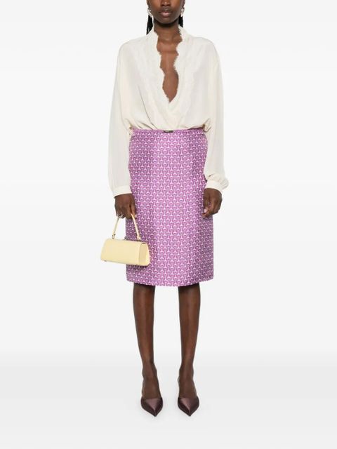 Gucci printed skirt - Purple - zdjęcie produktu nr 2