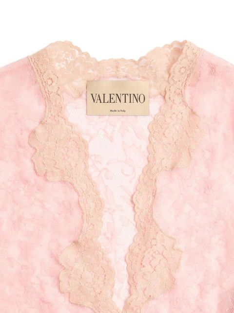 Valentino Garavani stretch lace bodysuit - Pink