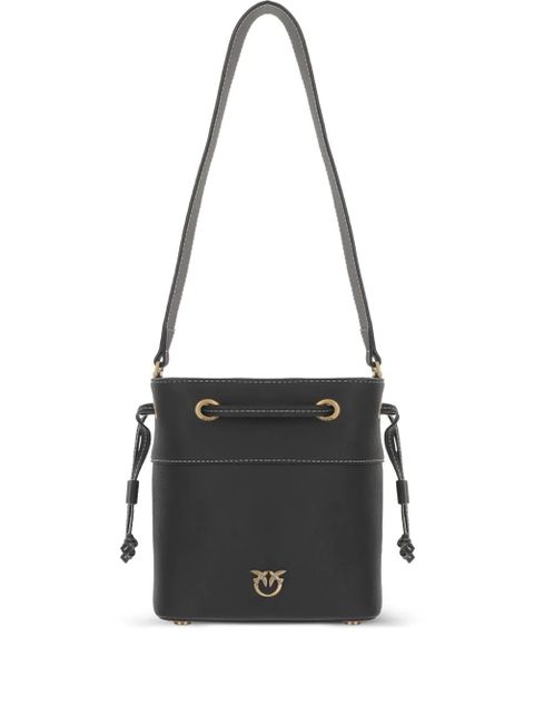 PINKO leather shoulder bag - Black - zdjęcie produktu nr 1