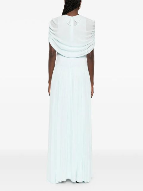 Simkhai draped-detail maxi dress - Blue