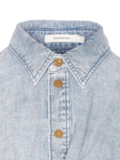 ZIMMERMANN denim shirt - Blue