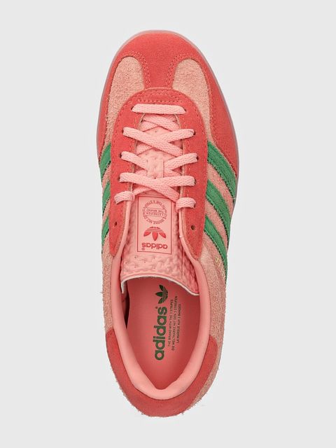 adidas Originals sneakersy zamszowe Gazelle Indoor kolor różowy IG6782