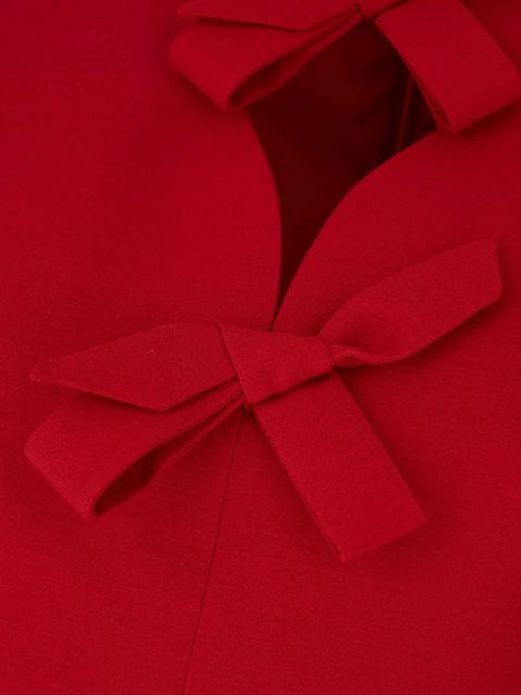 Valentino Garavani Crepe Couture mini dress - Red