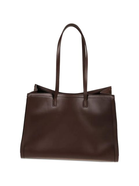 LouLou de Saison Anyla handle tote bag - Brown