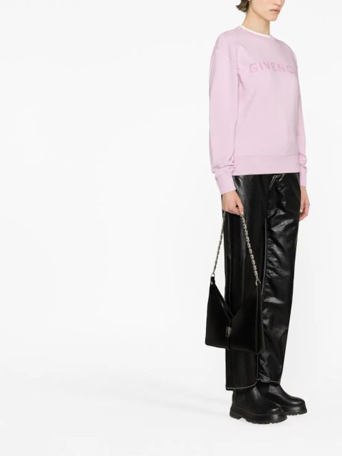 Givenchy 4G logo-print sweatshirt - Pink